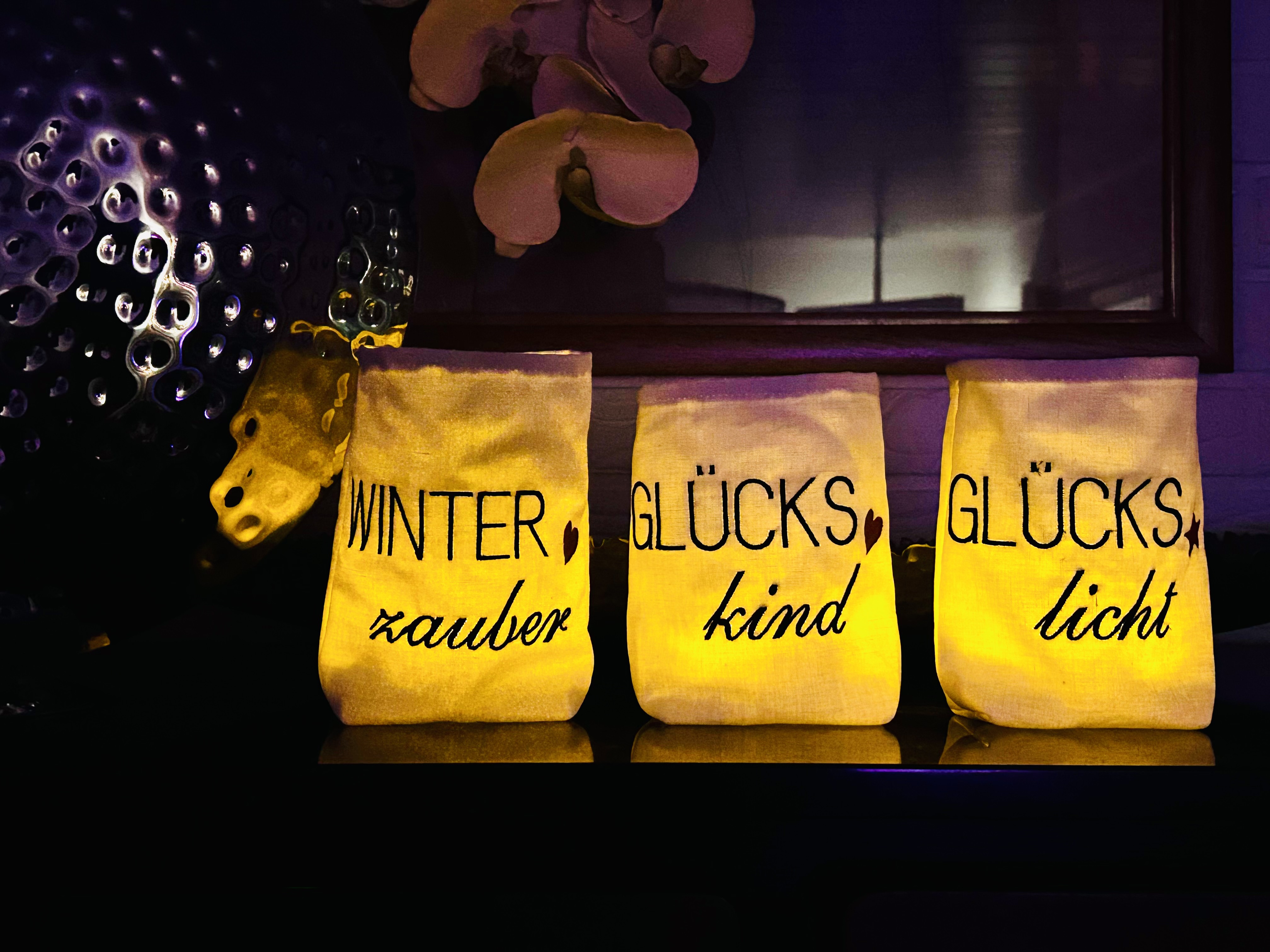 Bundel mit 24 Stickdateien  ITH Lichthaus Winter Nr. 1 - Sofortiger Download