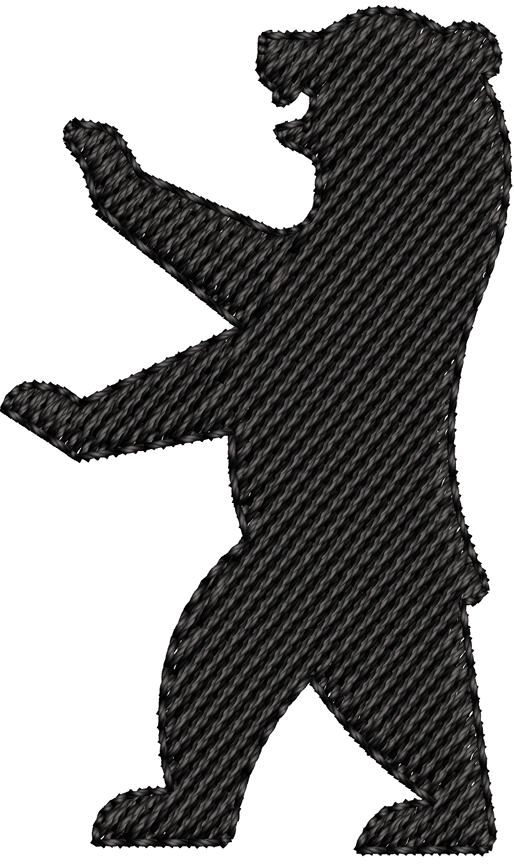 Stickdateien "Berliner Bär" - sofortiger Download